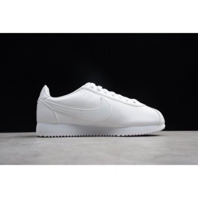 Nike Classic Cortez Leather Beyaz Lifestyle Ayakkabı Türkiye - X5DZ04XU